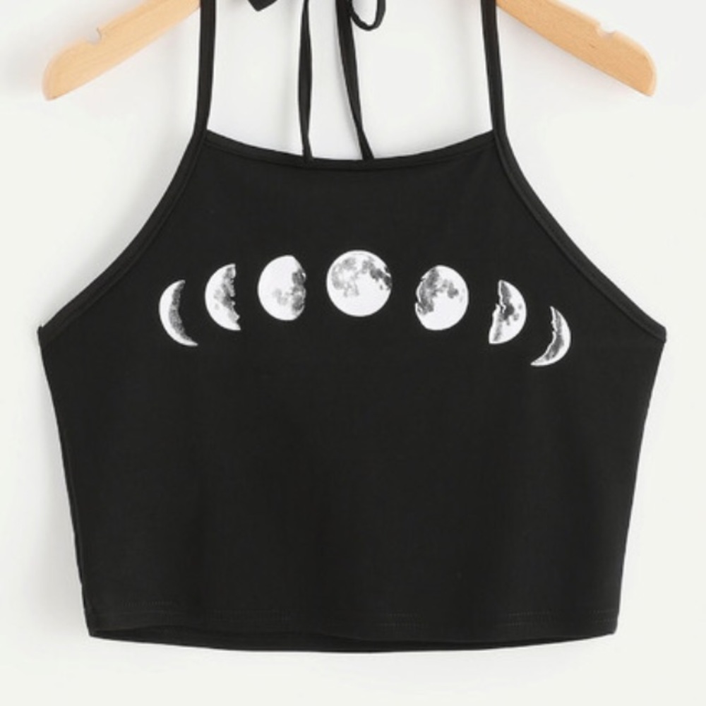 Moon halter top